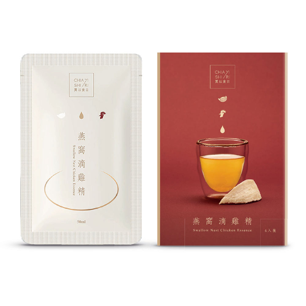 【贈古早味雞油蔥酥】賈以食日X洽富氣冷雞-燕窩滴雞精禮盒(6入) 商品圖片